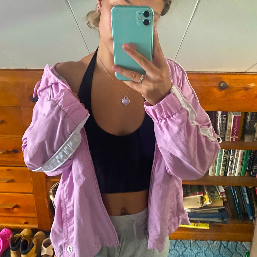 Light pink Windbreaker